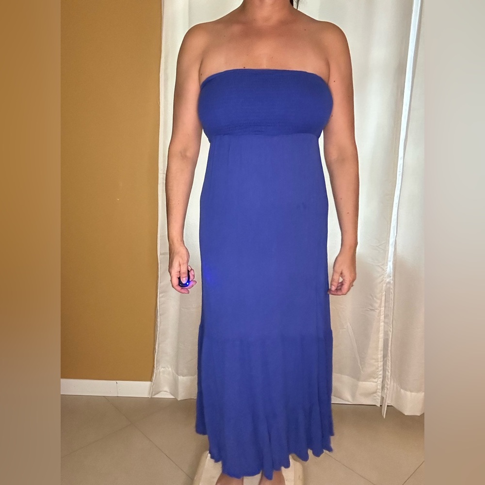 Strapless dress